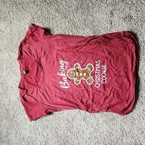 Christmas maternity shirt